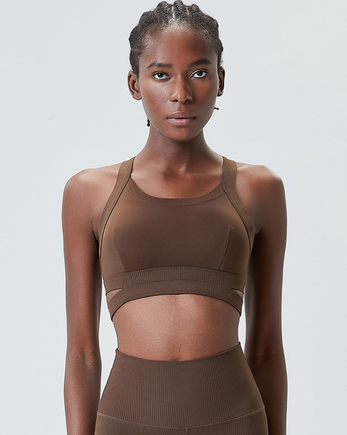 Lavinia Reggiseno Attivo - Marrone