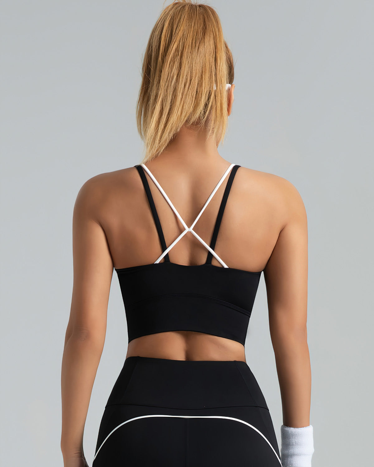 Adelina Reggiseno Sportivo - Nero