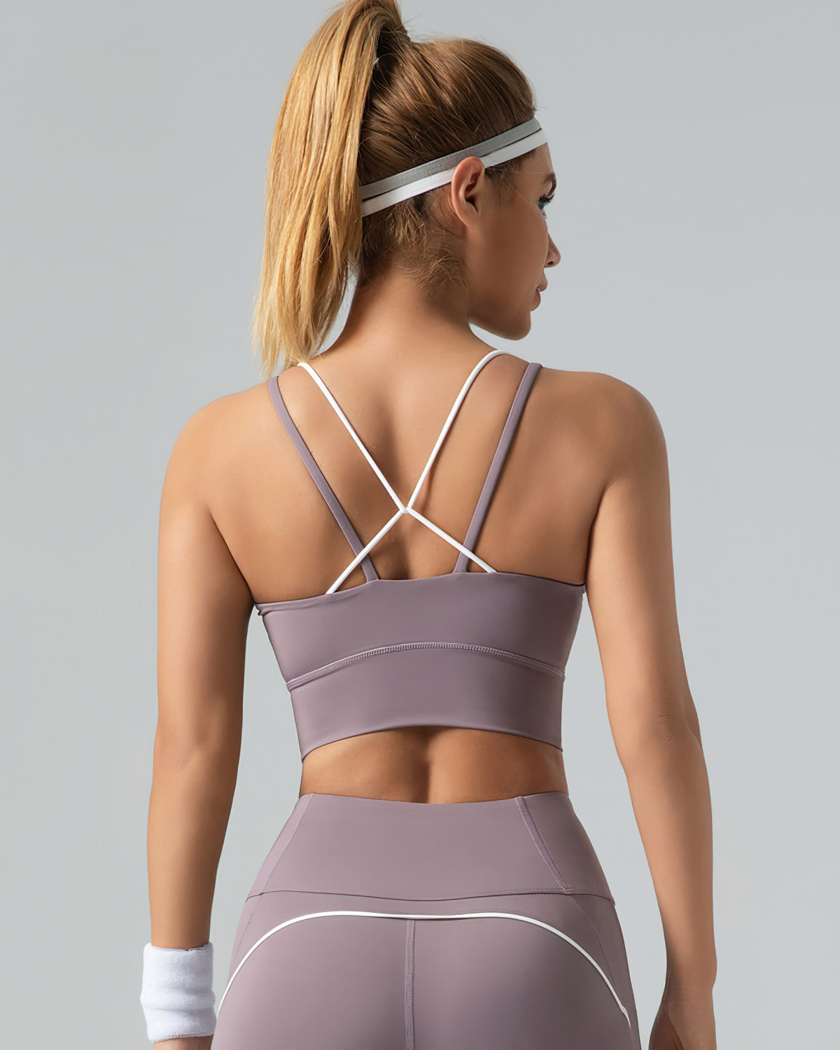 Adelina Reggiseno Sportivo - Viola