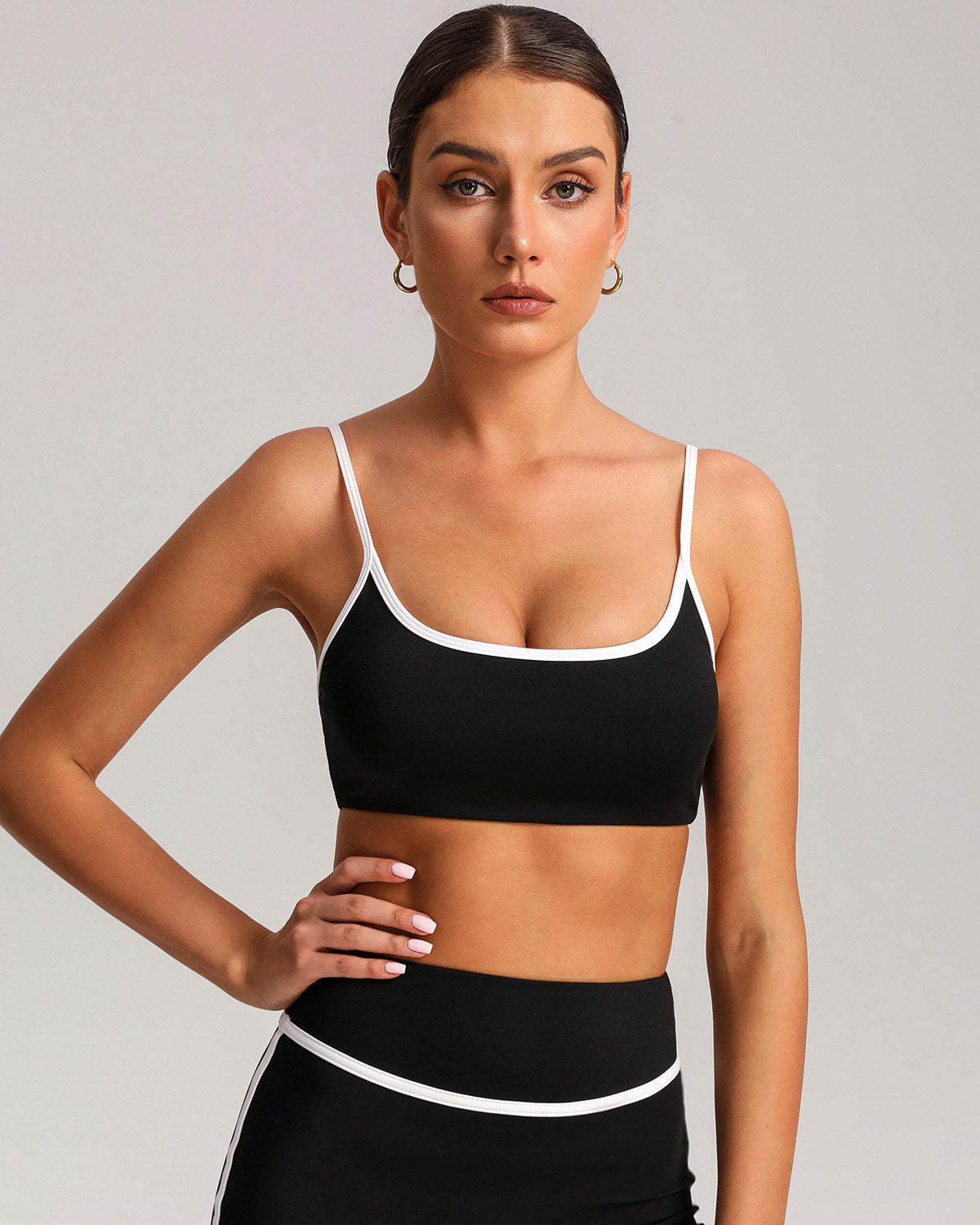 Gabriella Reggiseno Sportivo - Nero