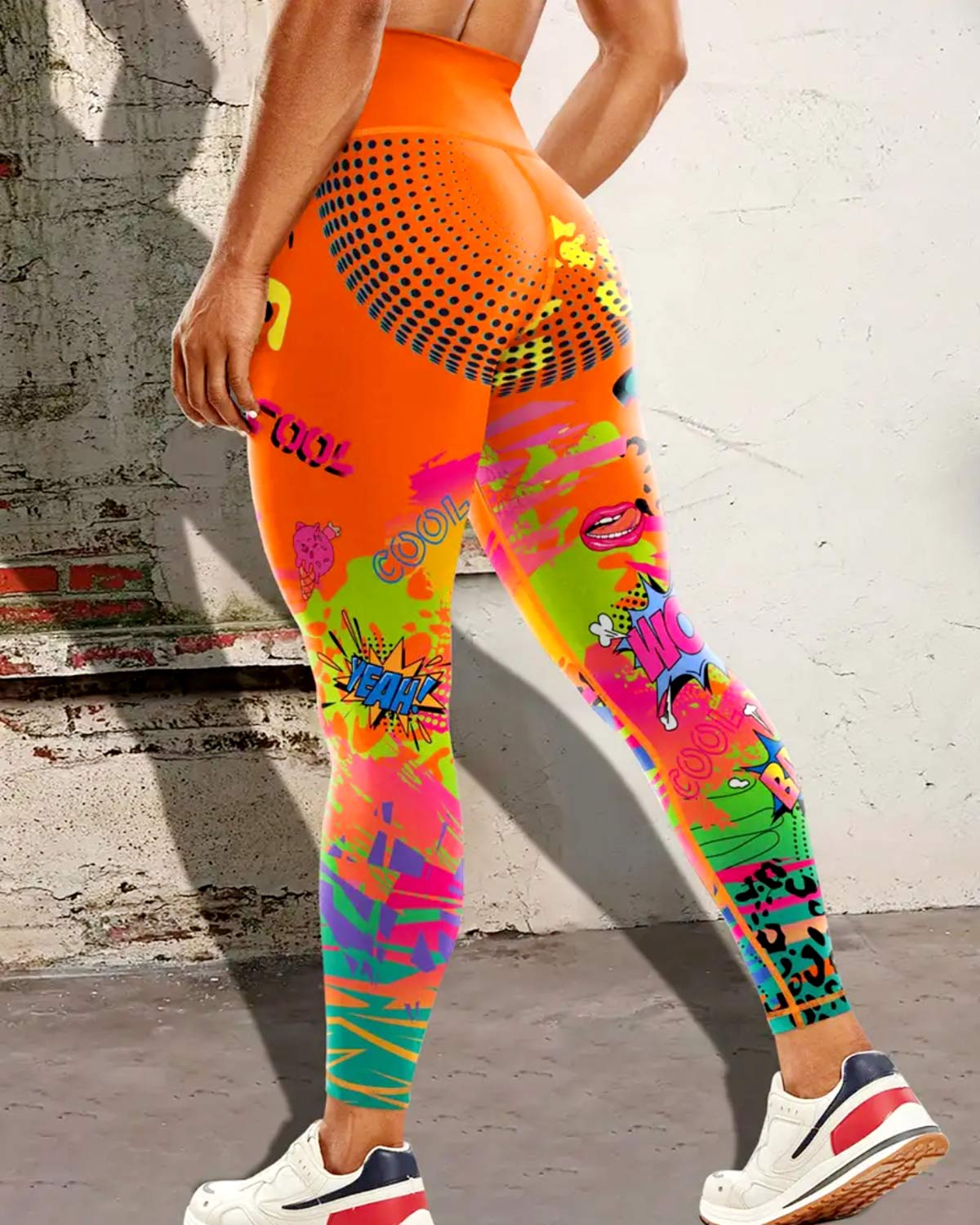 Donata Leggings - Arancione