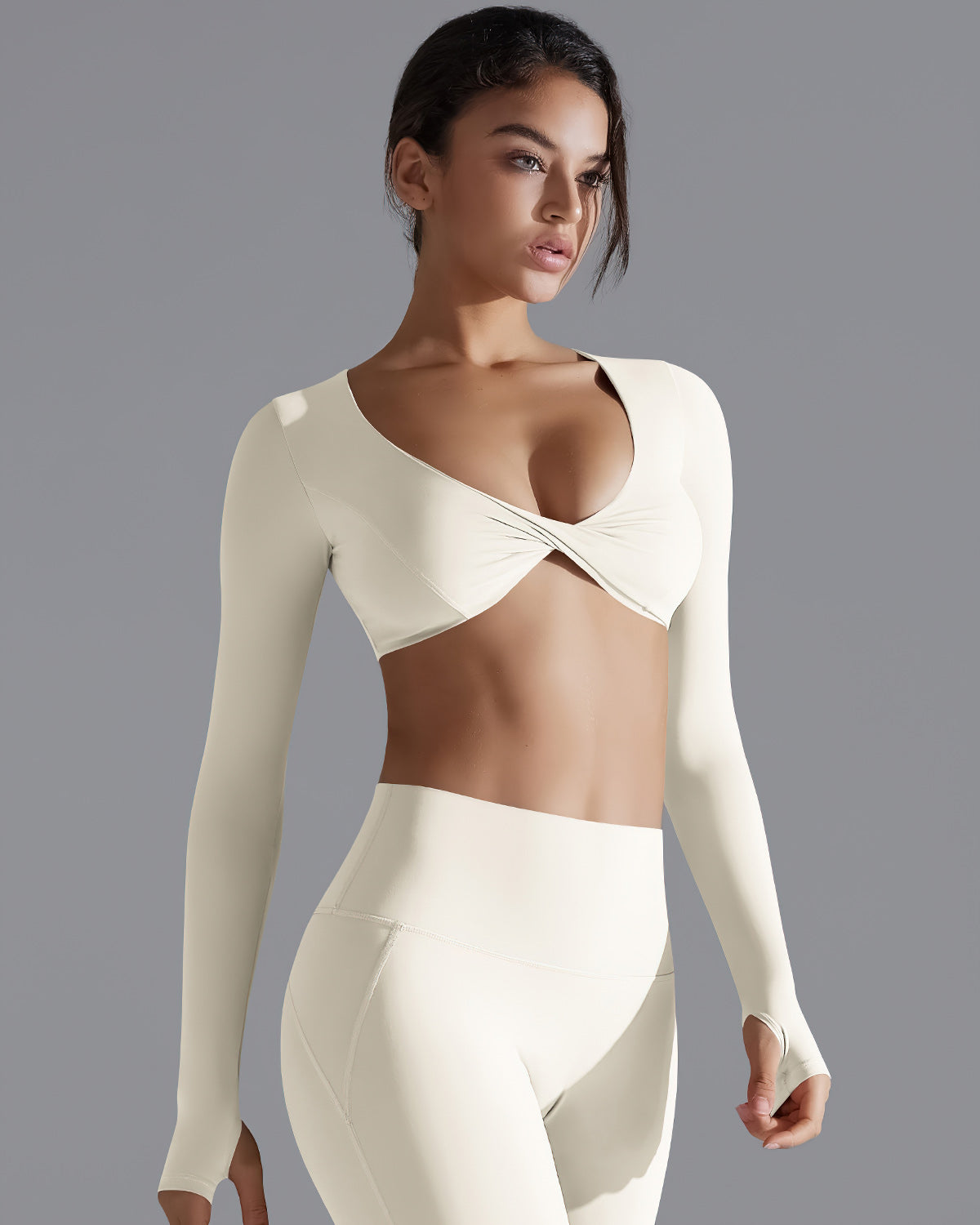 Candida Maglia Manica Lunga - Beige