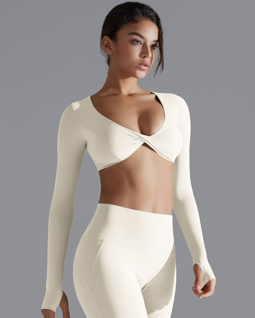 Candida Maglia Manica Lunga - Beige