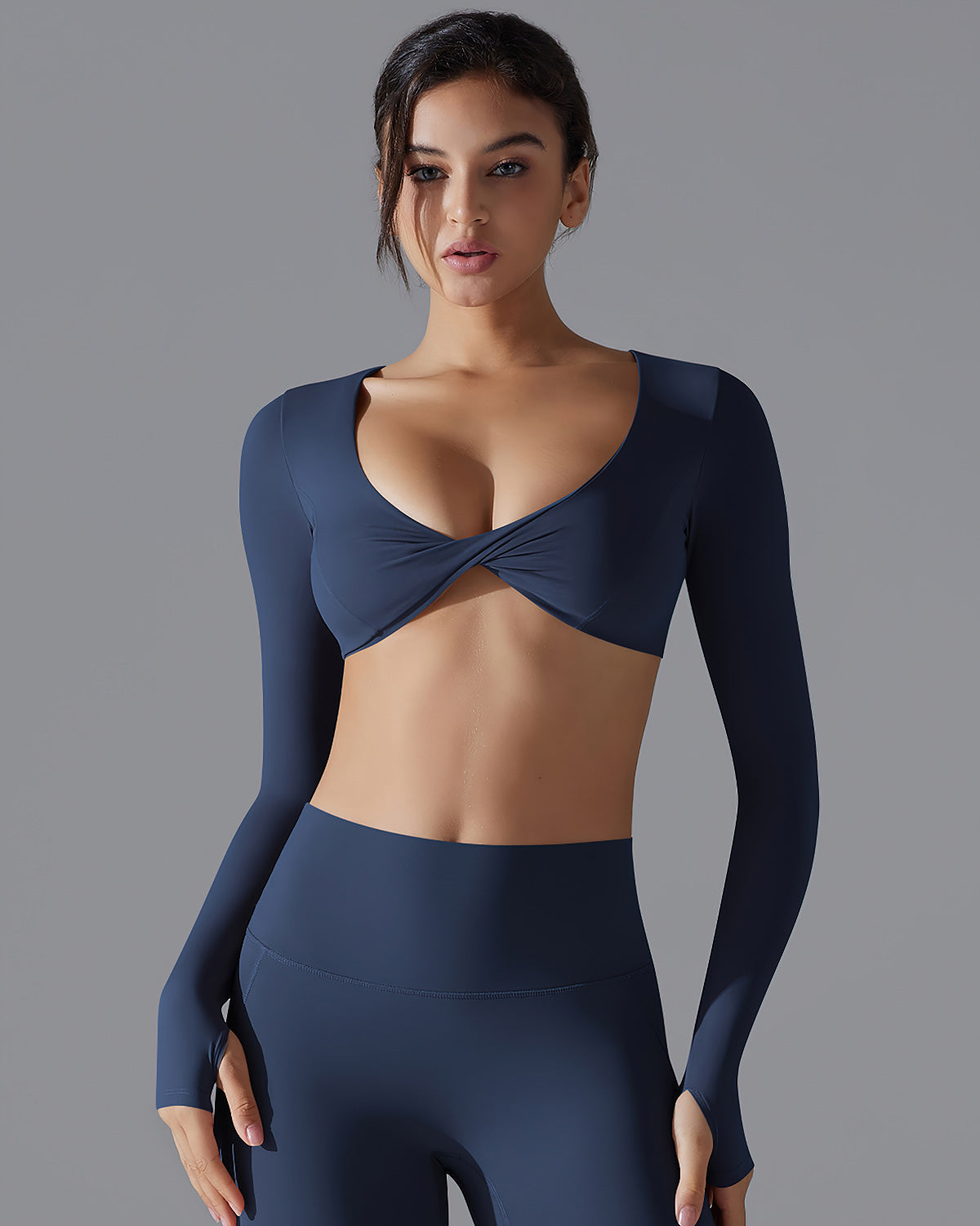 Candida Maglia Manica Lunga - Blu Navy