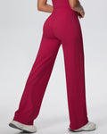 Donatella Leggings Svasati - Rosso
