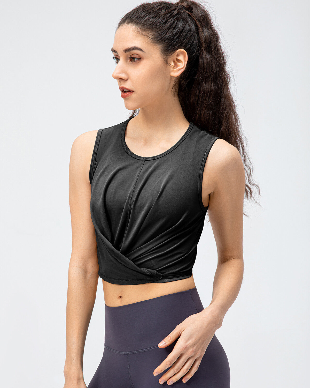Violetta Top Corto - Nero