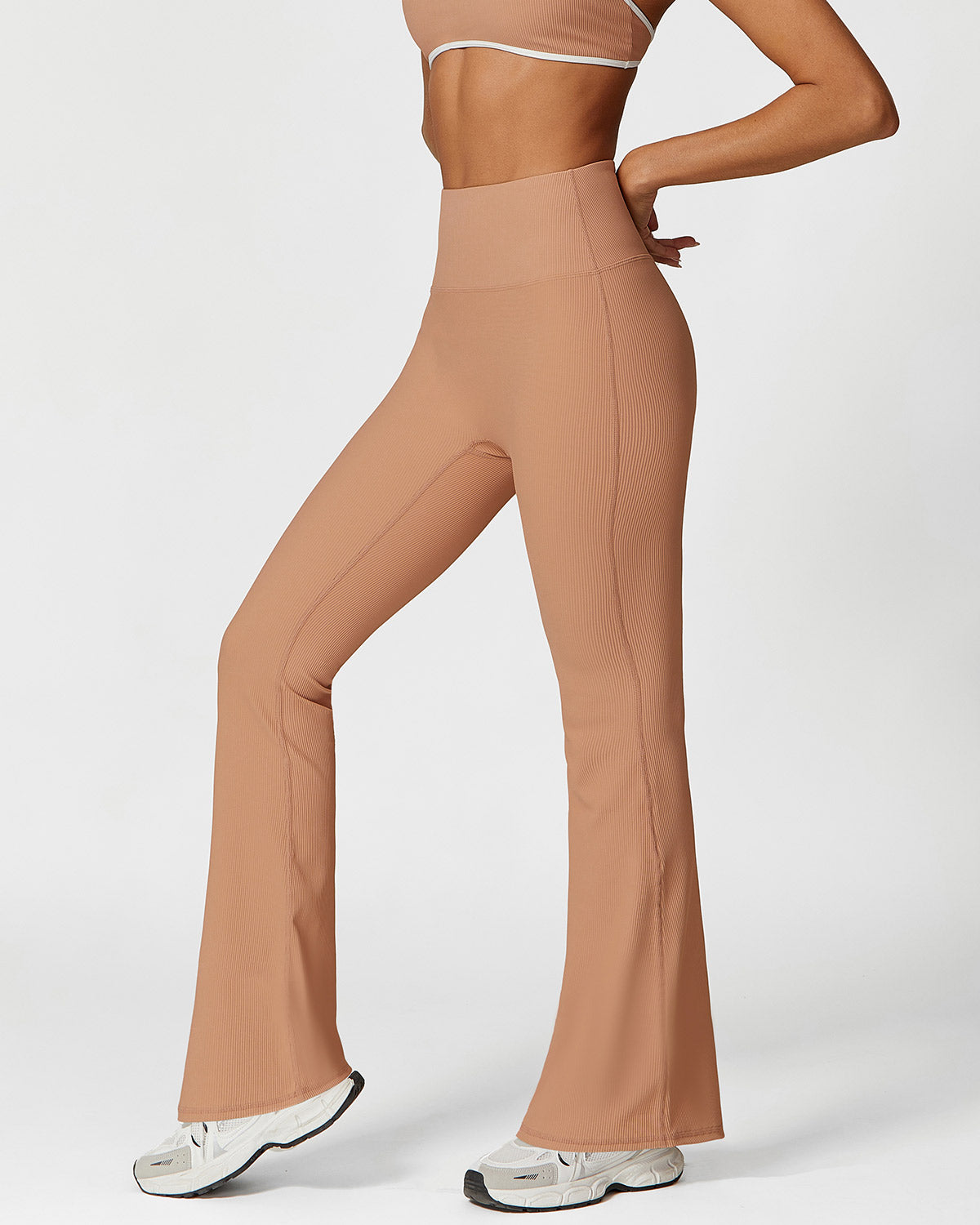 Raffaella Leggings Svasati - Cannella