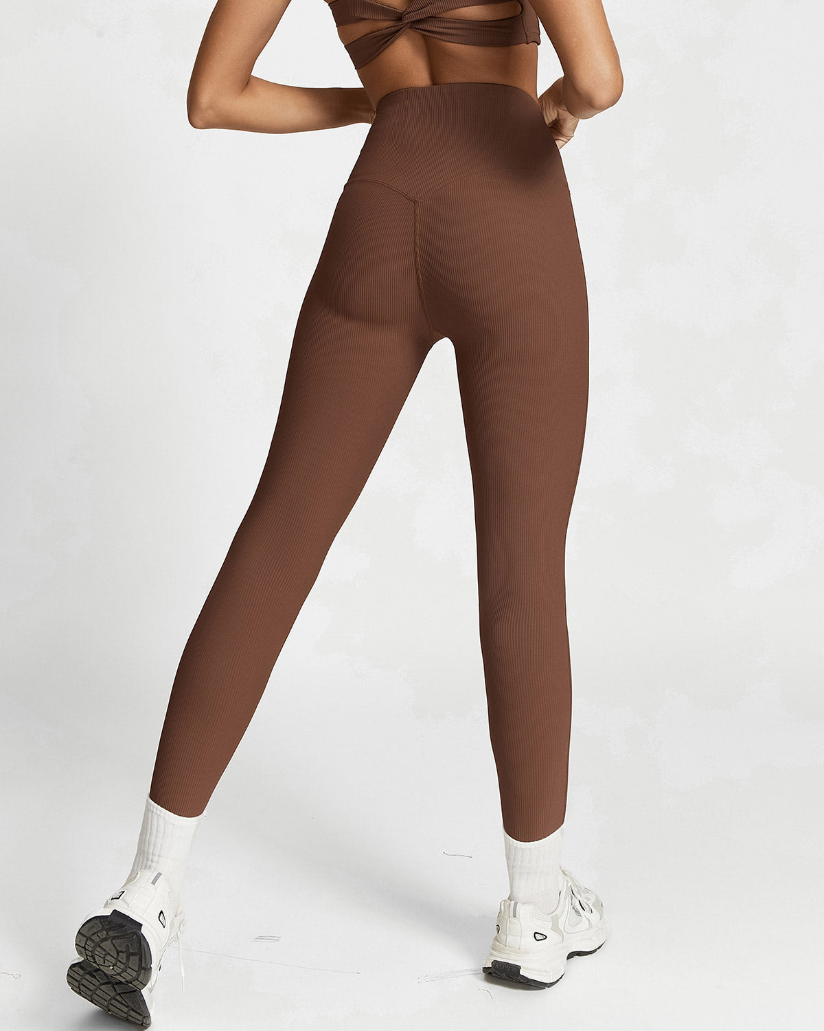 Raffaella Leggings Seamless - Marrone