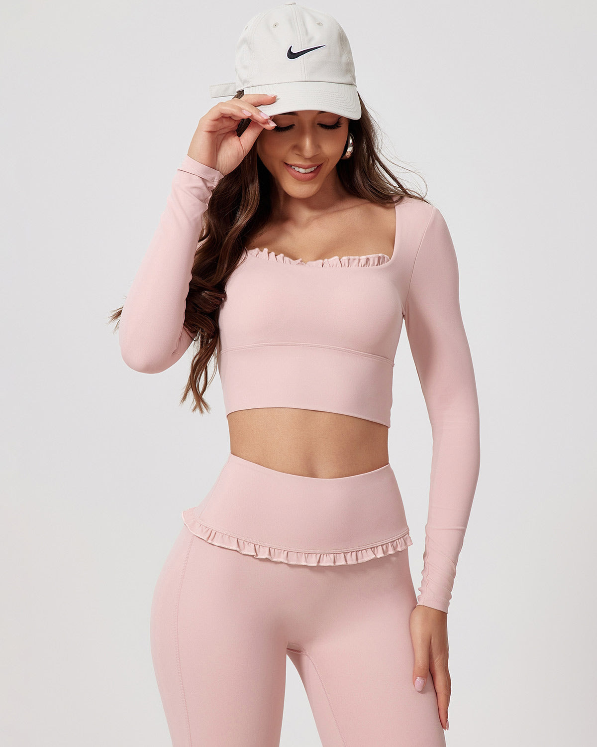 Viviana Maglia Manica Lunga - Rosa