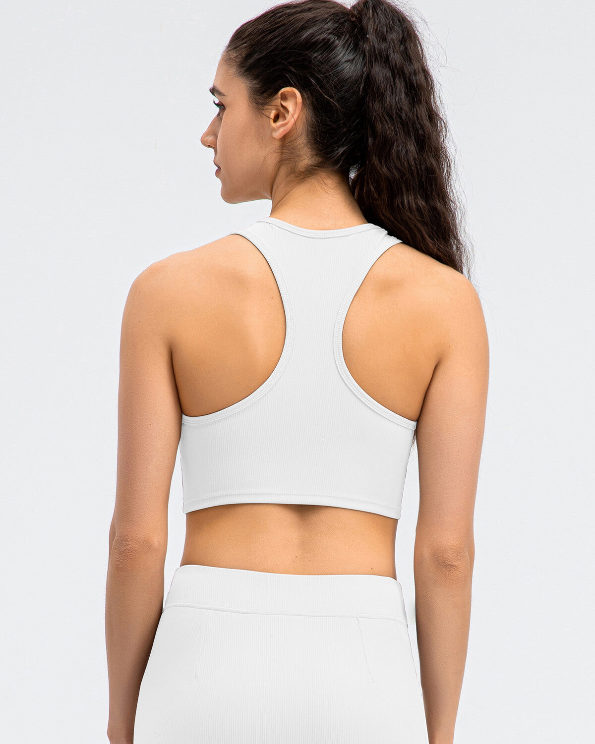 Tosca Reggiseno Sportivo - Bianco
