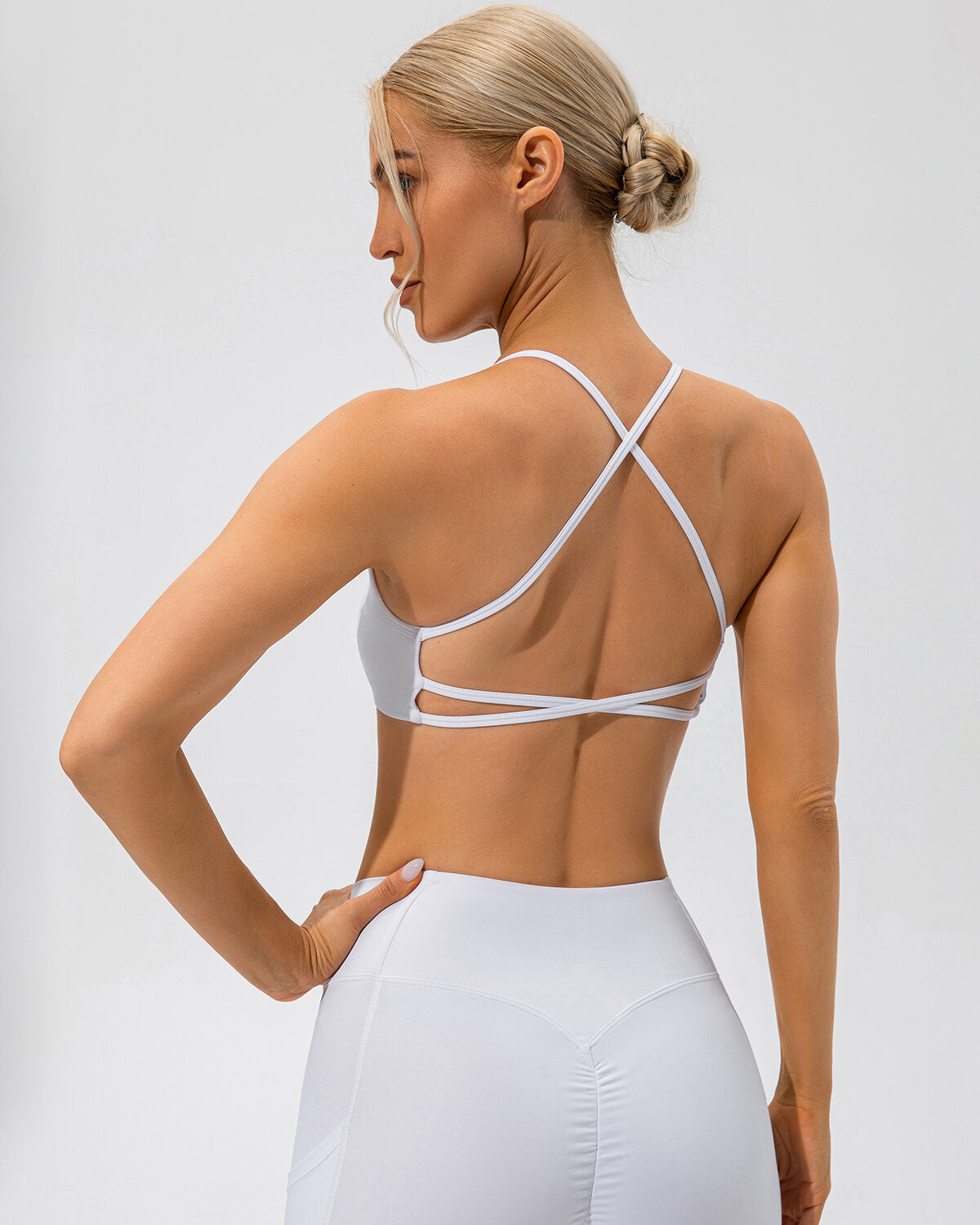 Estella Reggiseno Sportivo - Bianco