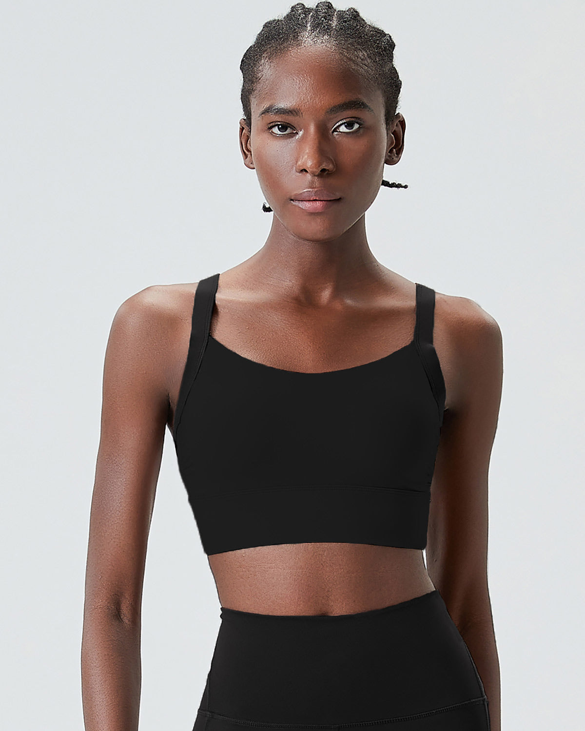 Letizia Reggiseno Sportivo - Nero