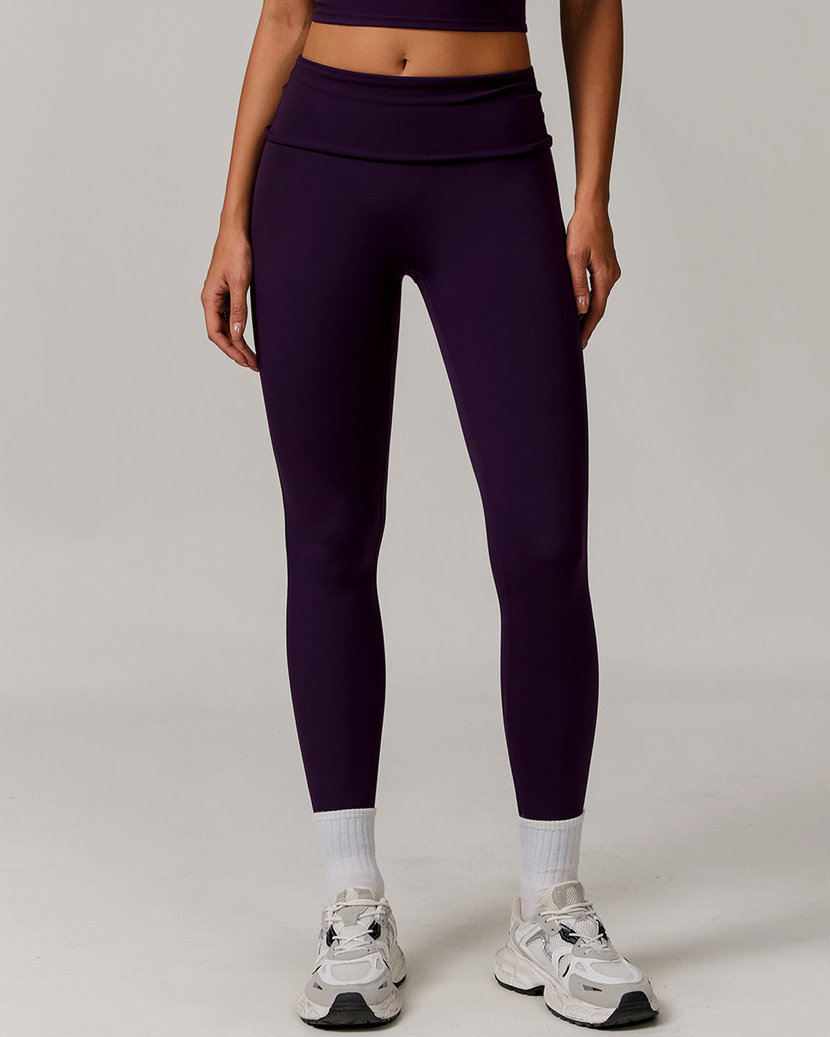 Veronica Leggings Seamless - Aubergine