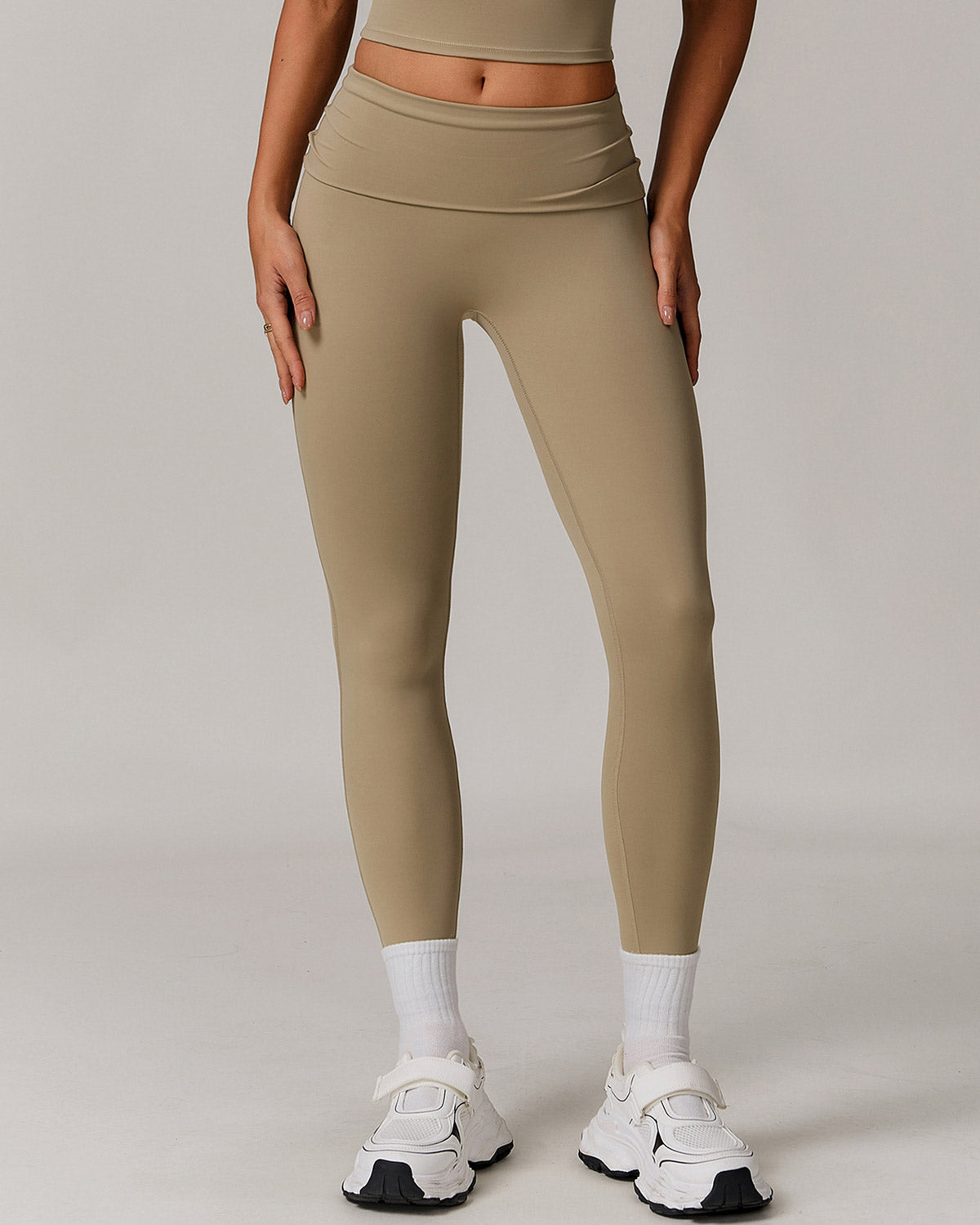 Veronica Leggings Seamless - Kaki