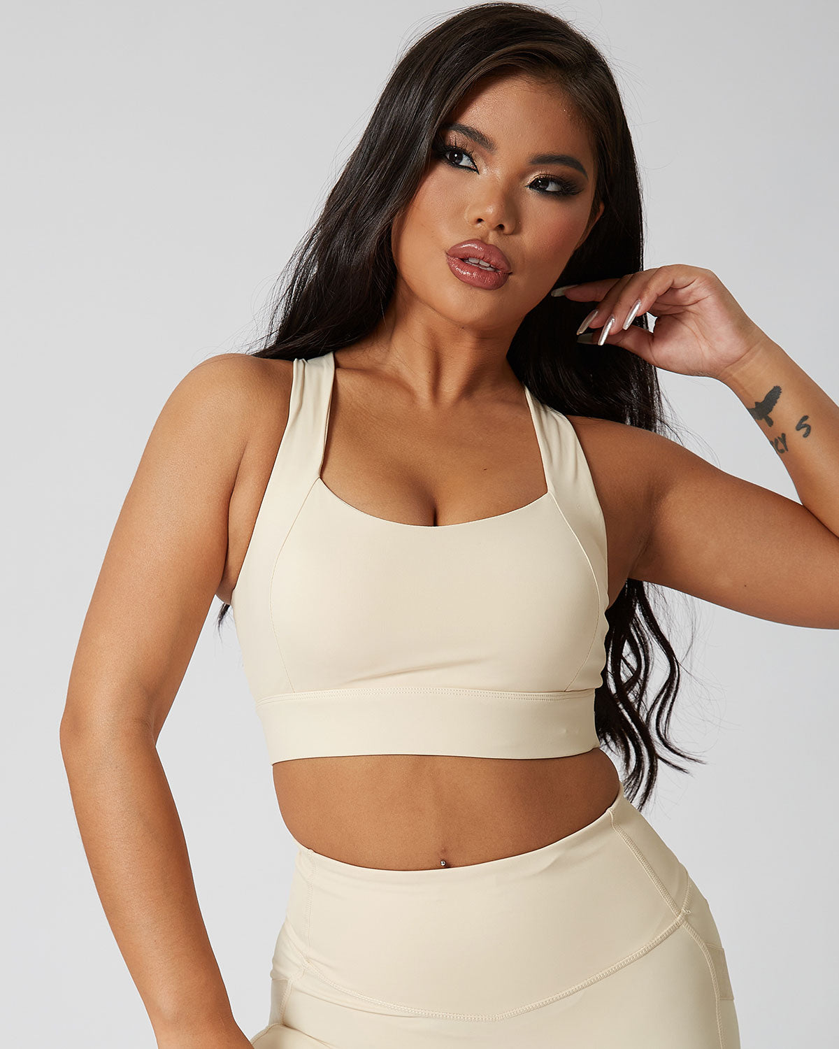 Marta Reggiseno Sportivo - Beige