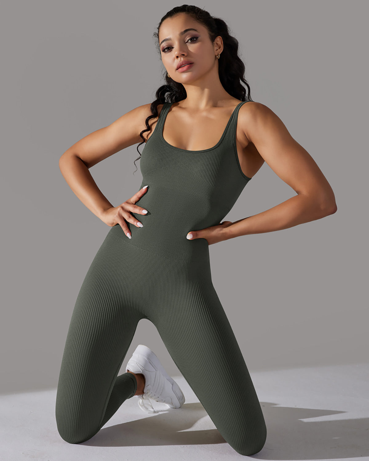 Cornelia Tuta Seamless - Oliva