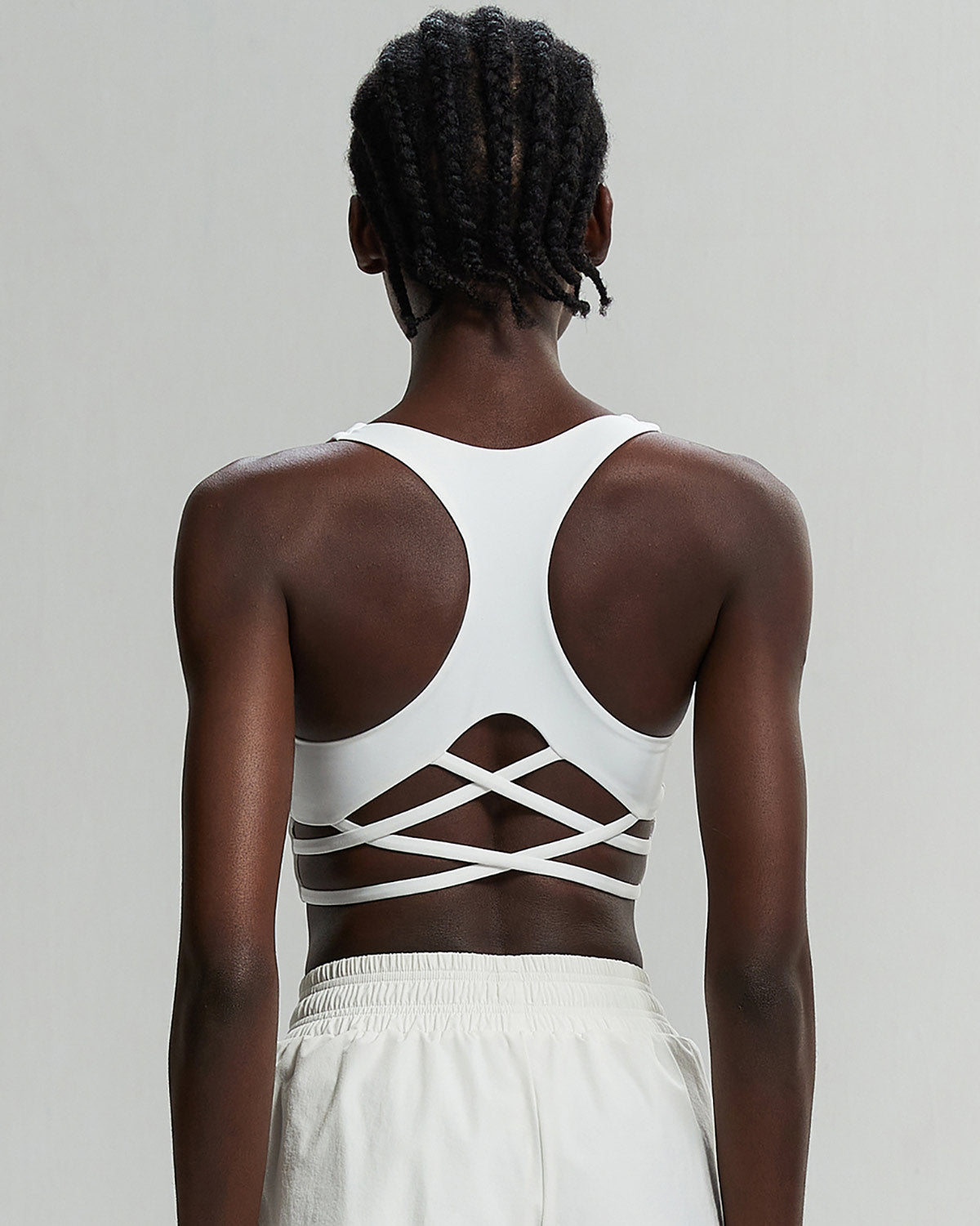 Isabella Reggiseno Sportivo - Bianco