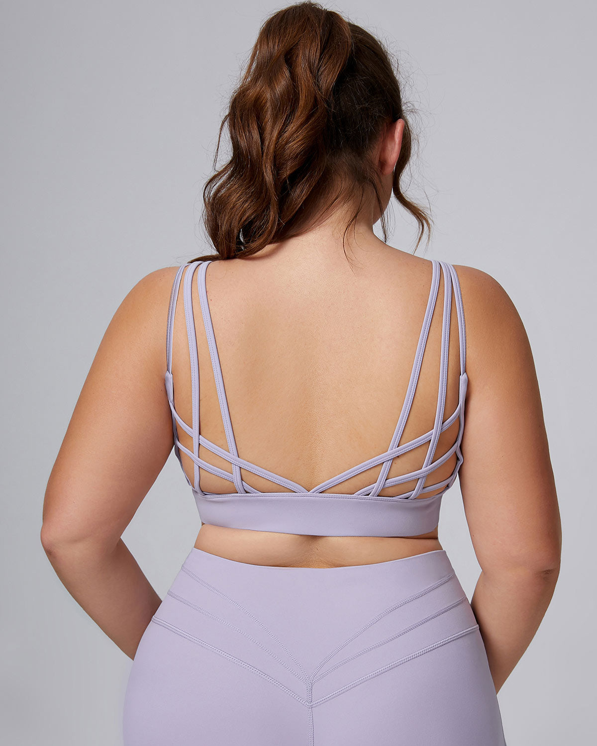Mariana Reggiseno Sportivo Plus Size - Viola