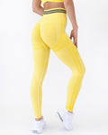 Ines Leggings Seamless Scrunch - Giallo