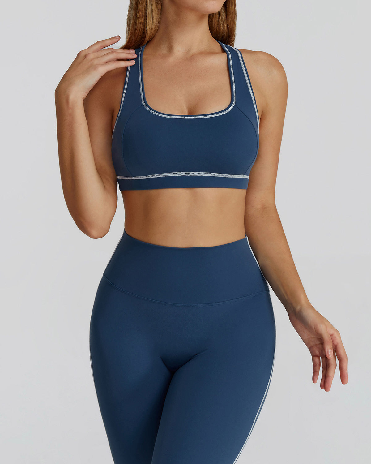 Ginevra Reggiseno Sportivo - Blu
