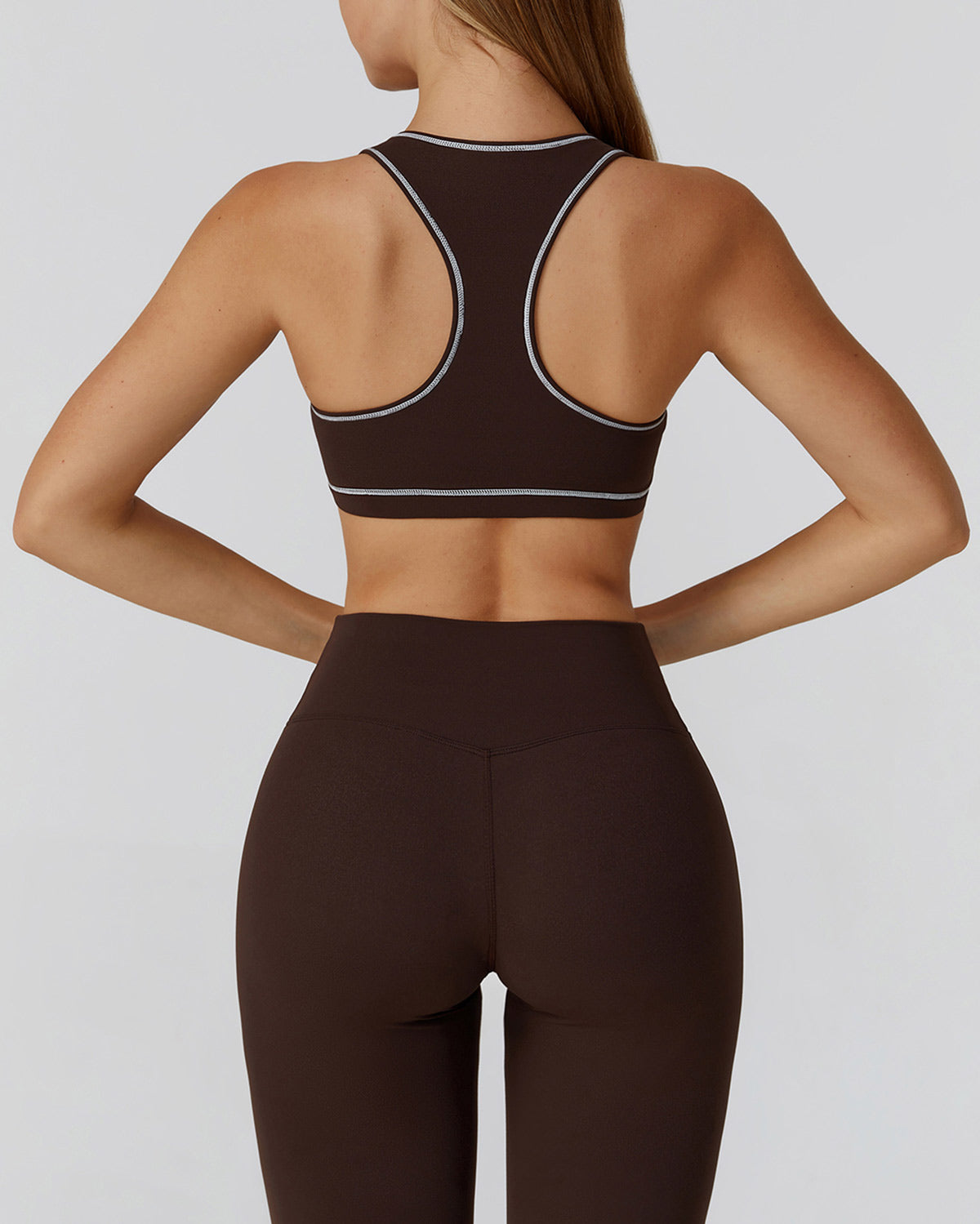 Ginevra Reggiseno Sportivo - Marrone