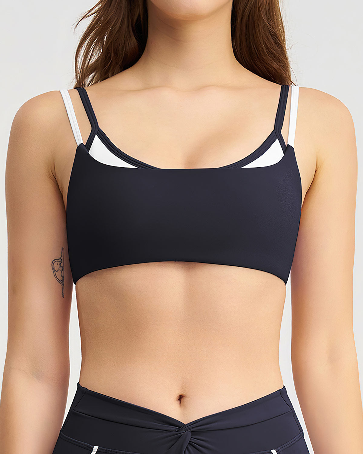 Emanuela Reggiseno Sportivo - Nero