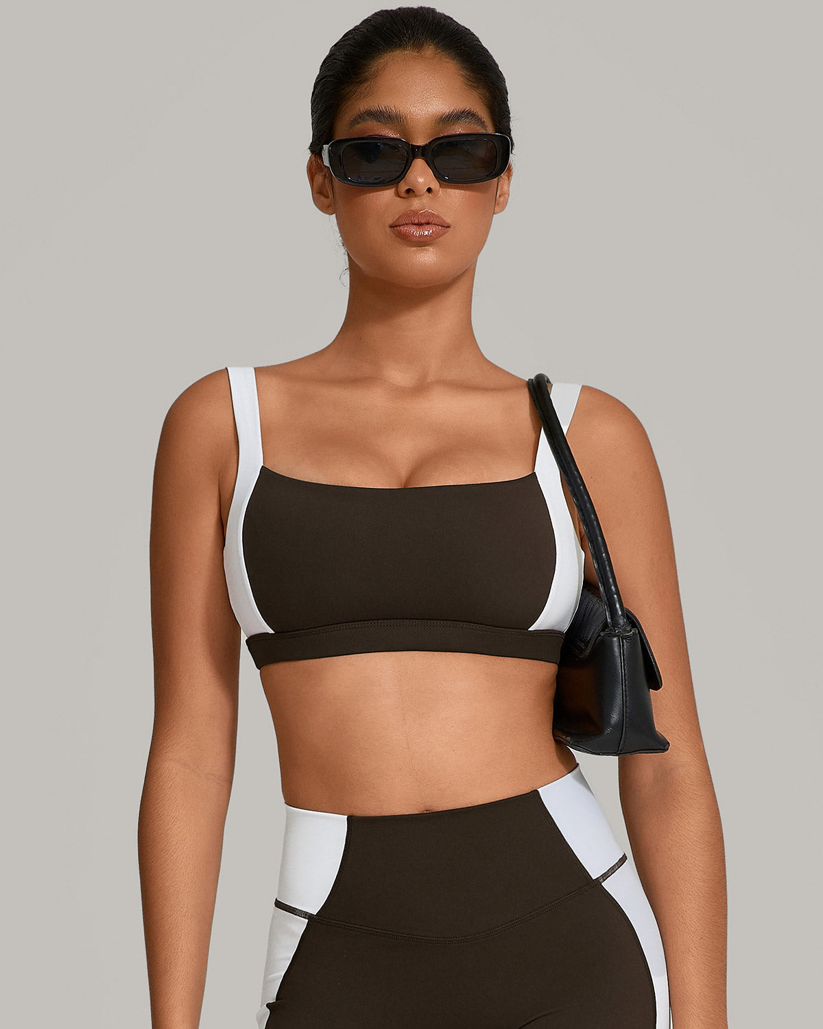 Paola Reggiseno Sportivo - Marrone