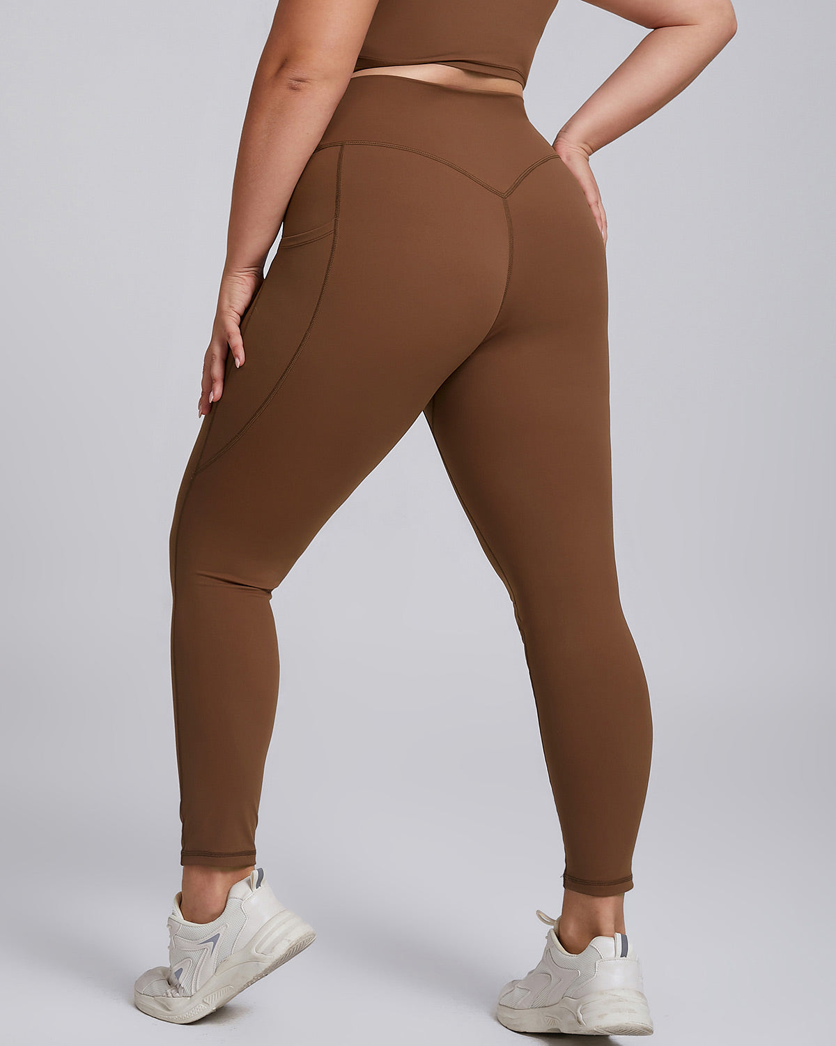 Margherita Leggings Seamless - Marrone