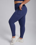 Margherita Leggings Seamless - Blu Navy