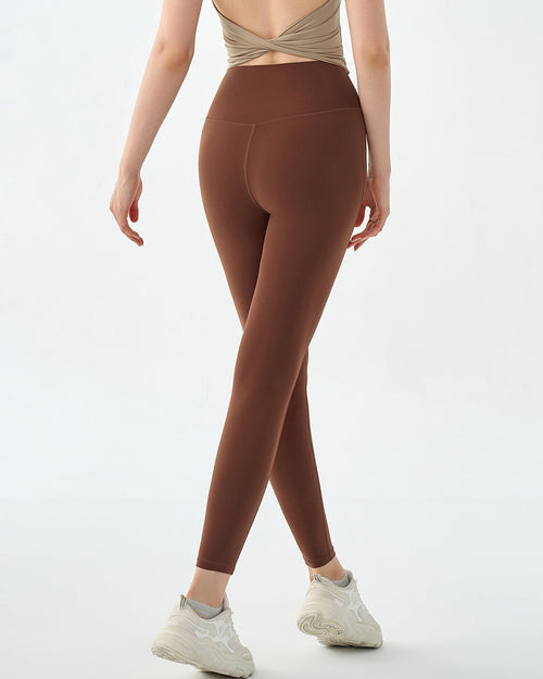 Alessandra Leggings Seamless - Marrone