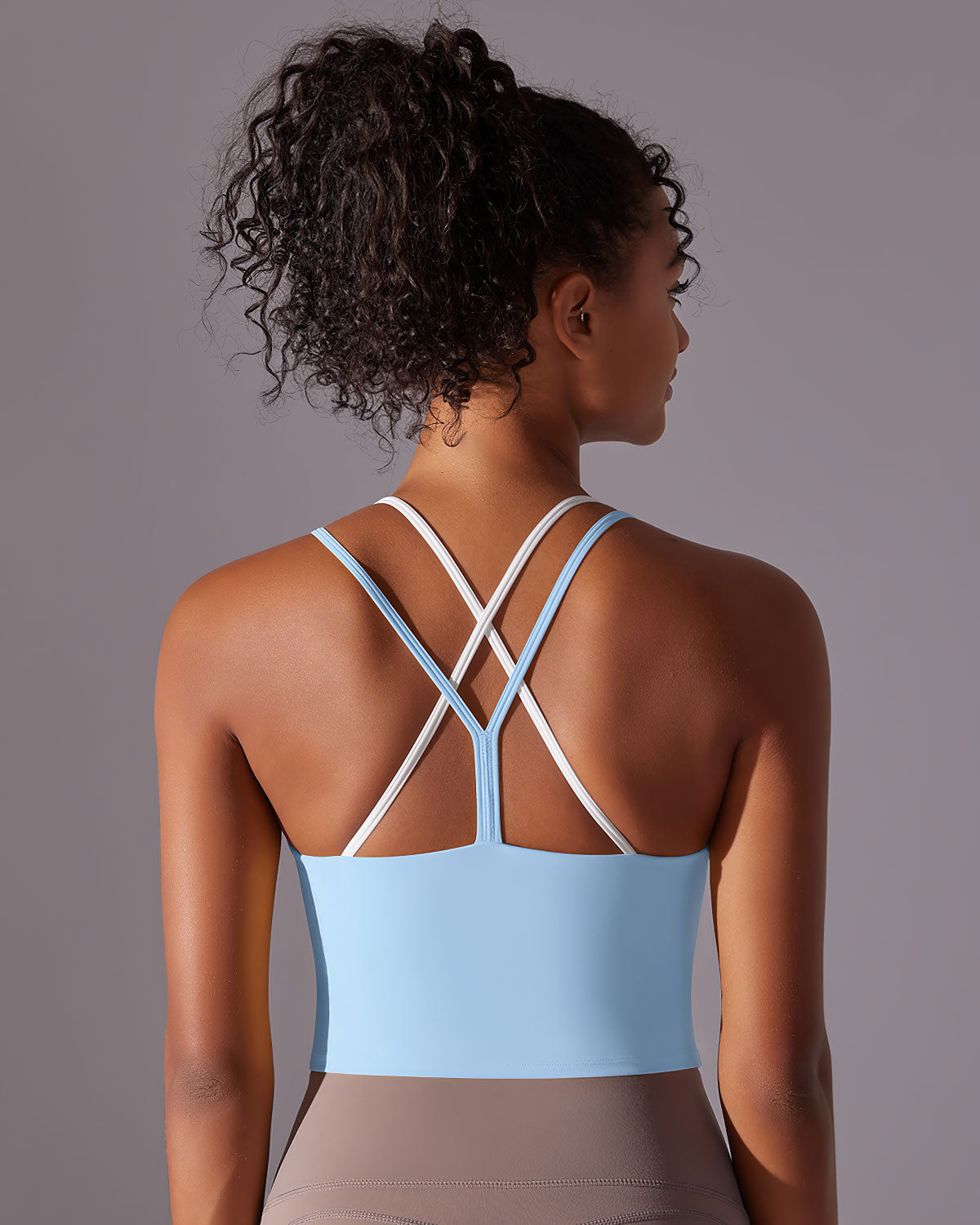 Ornella Top Corto - Blu