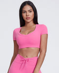 Sofia Top Corto - Rosa