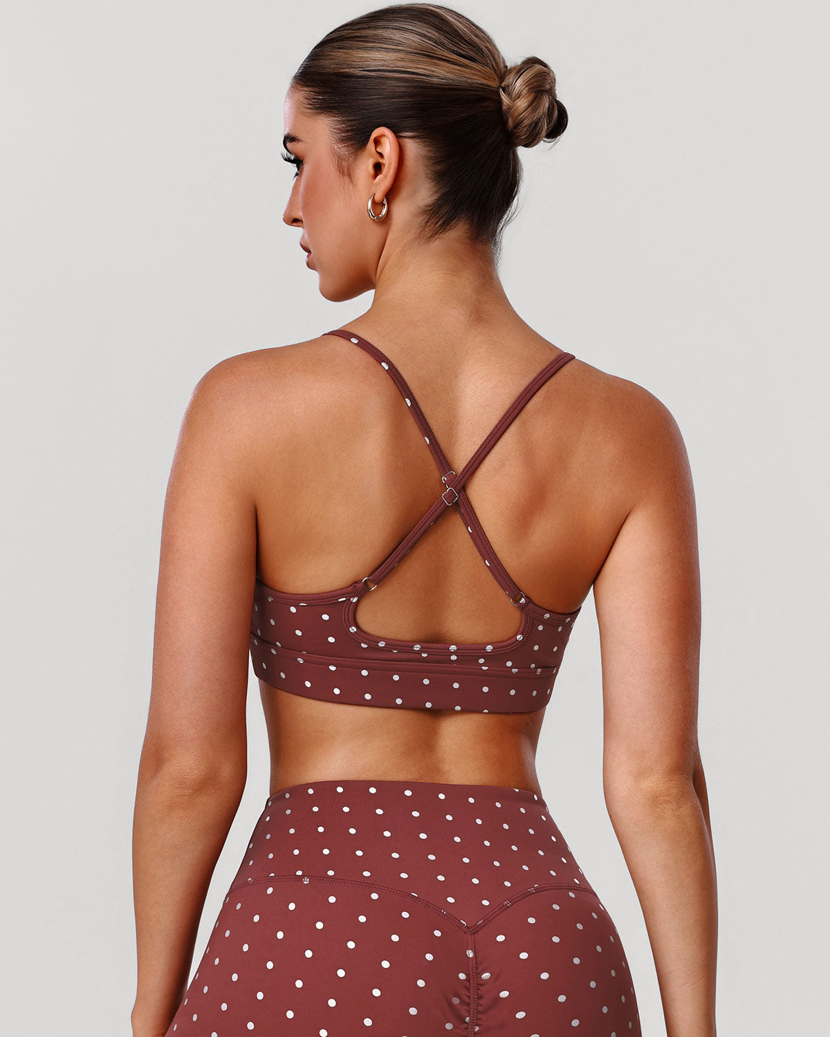 Alba Reggiseno Sportivo - Marrone