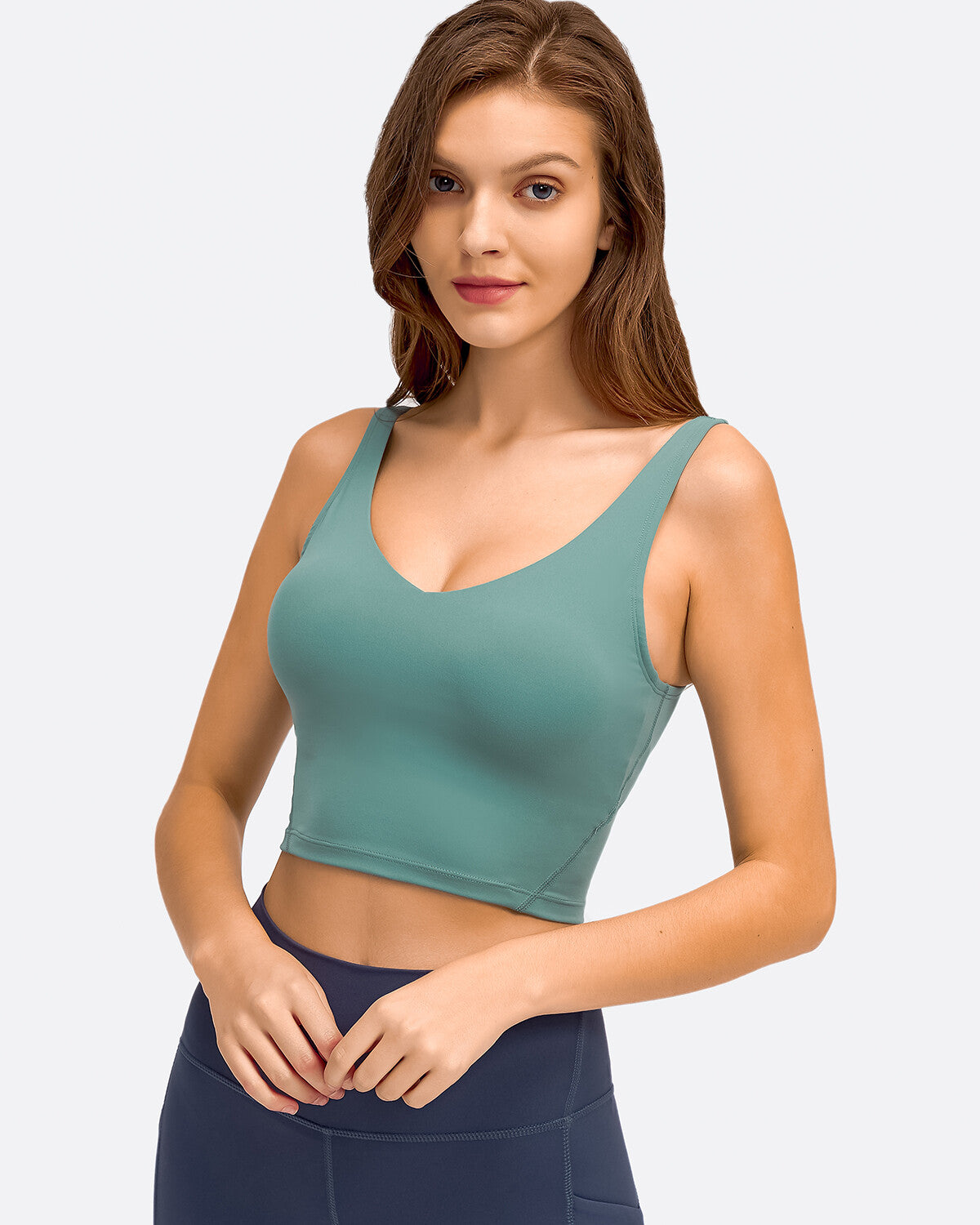 Primula Top Corto - Sage Green