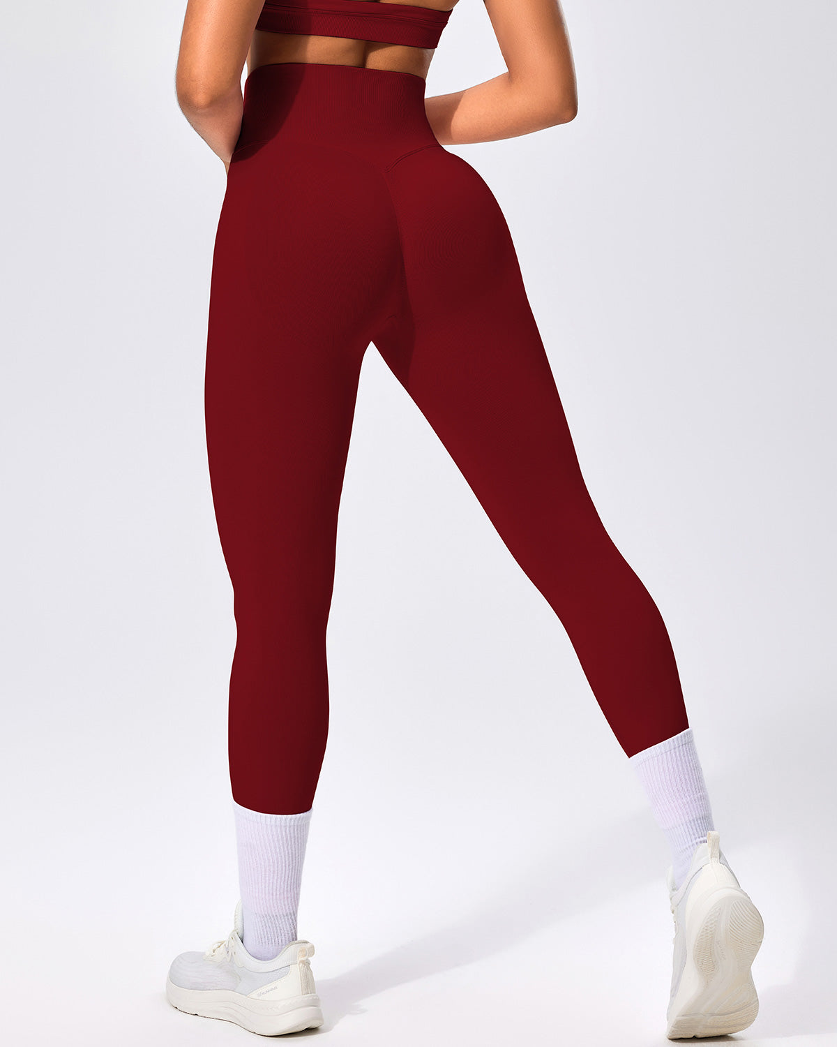 Silvia Leggings Seamless - Cremisi