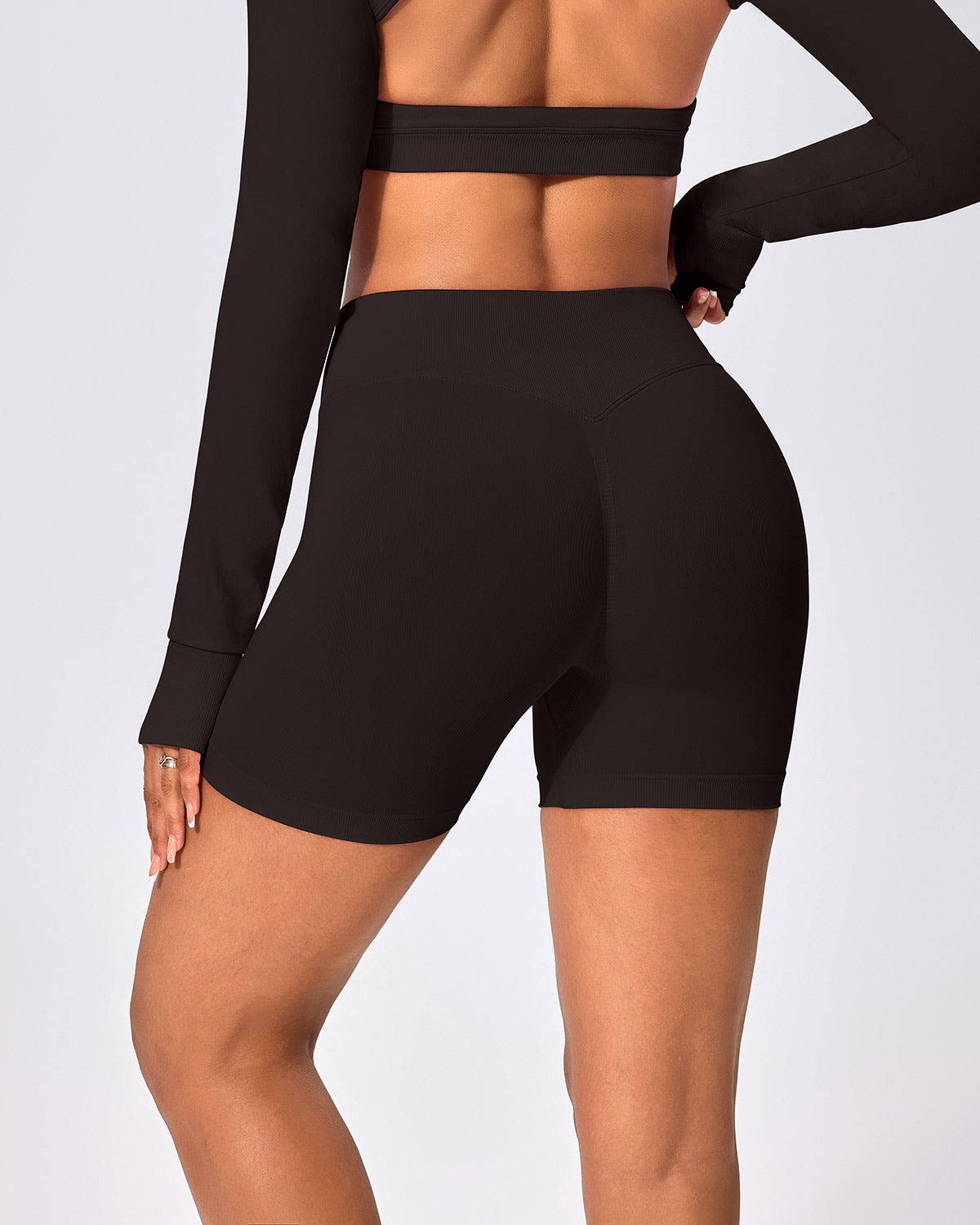 Silvia Pantaloncini Seamless - Marrone