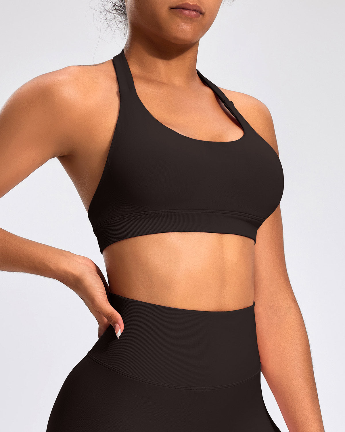 Silvia Reggiseno Sportivo - Marrone