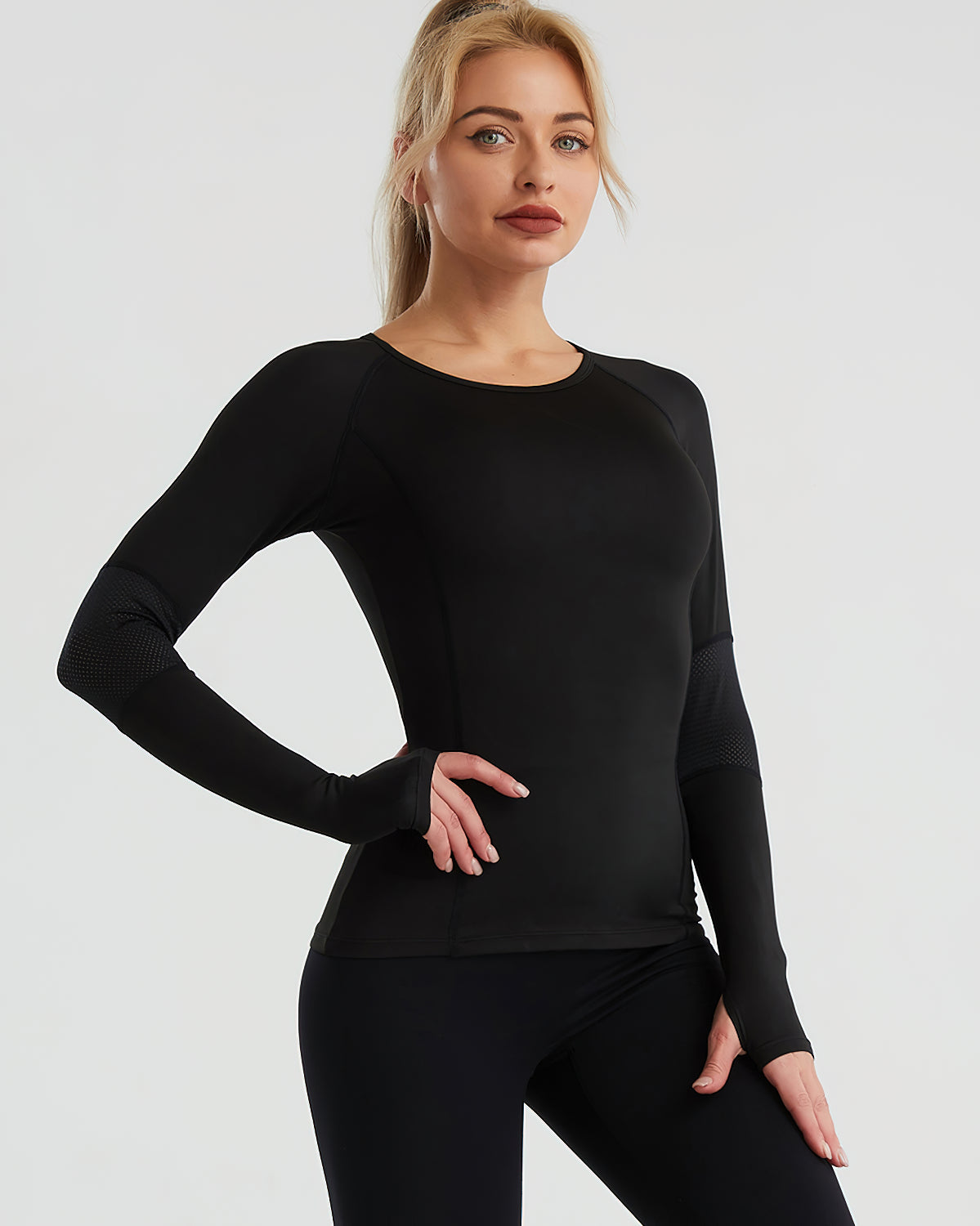 Rosita Maglia Manica Lunga - Nero
