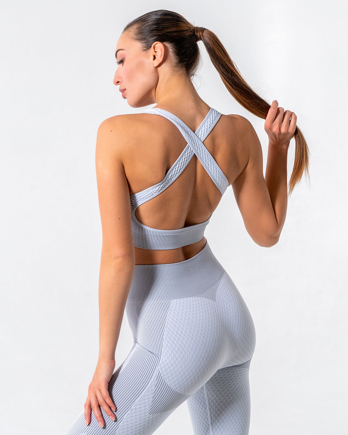 Sirenella Reggiseno Sportivo Seamless - Grigio