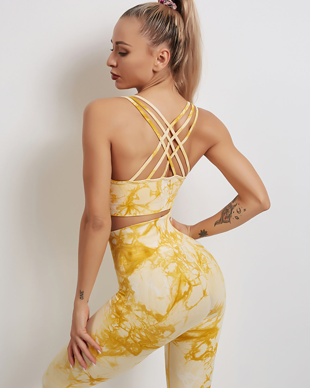 Selvaggia Reggiseno Sportivo - Giallo