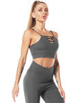Passiflora Reggiseno Sportivo - Grigio