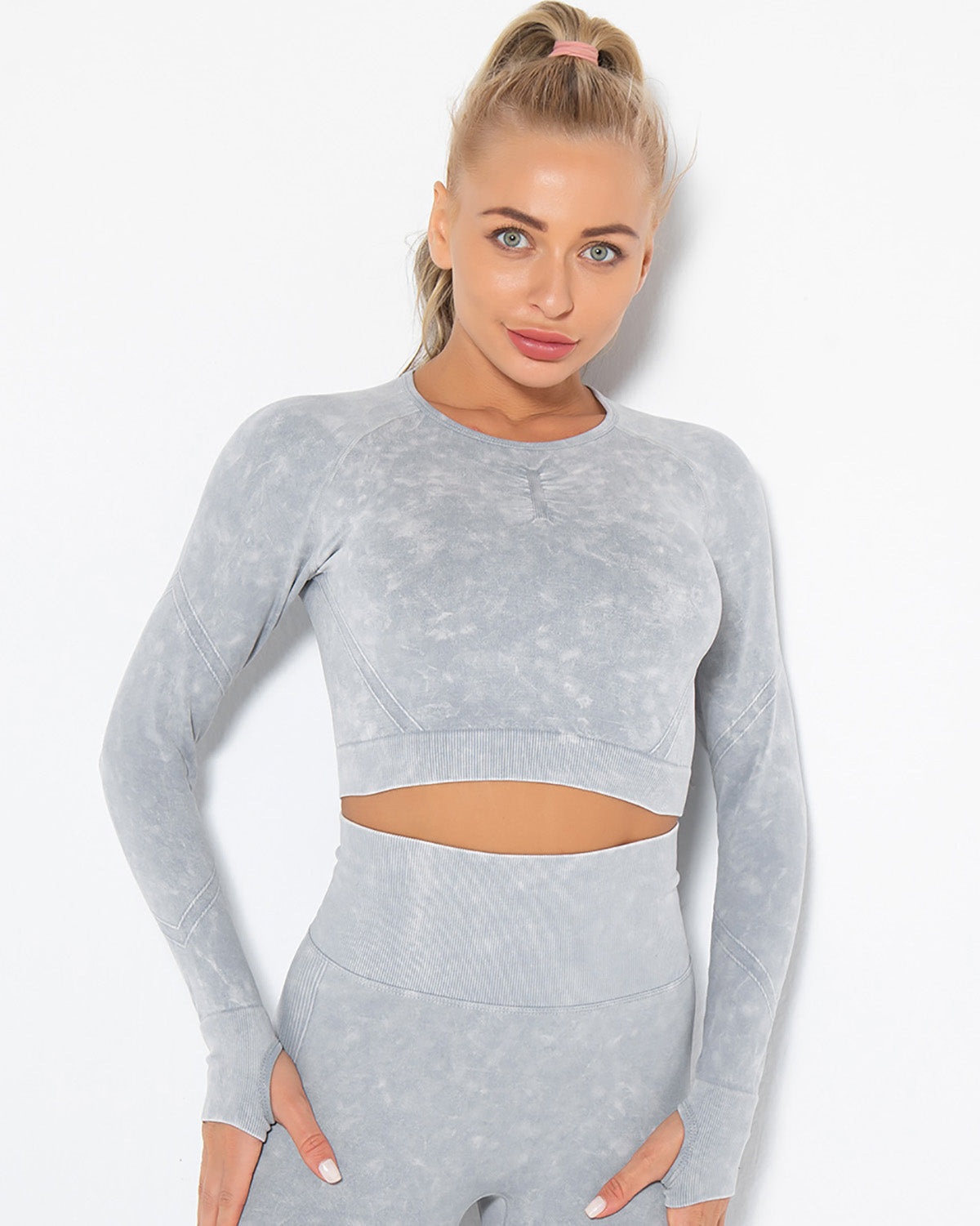 Reseda Maglia Manica Lunga - Grigio