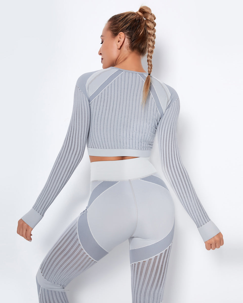 Teodolinda Maglia Manica Lunga - Grigio