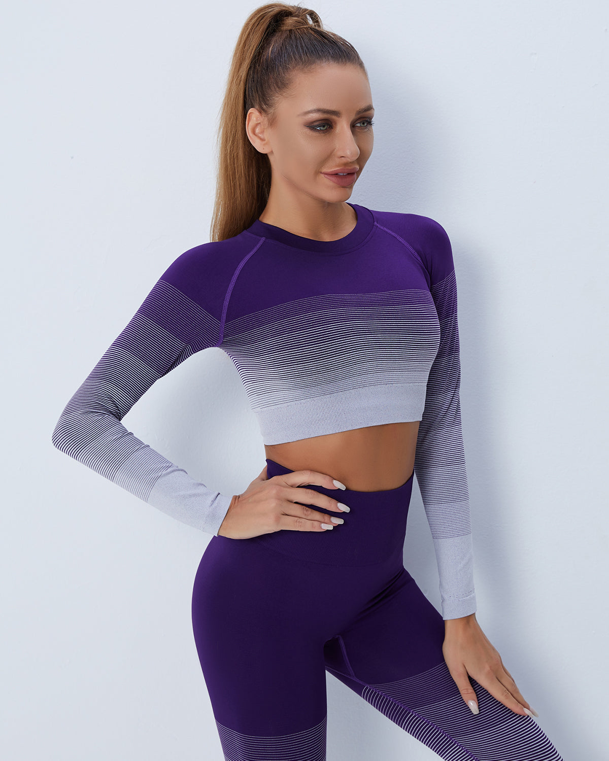 Selenia Maglia Manica Lunga - Viola