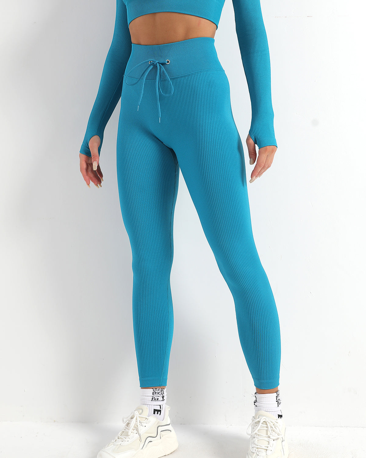Magnolia Leggings Seamless - Lake Blue