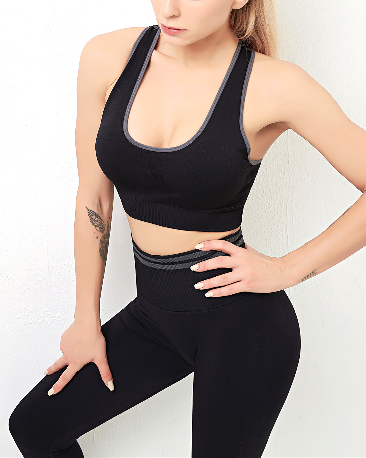 Ines Reggiseno Sportivo - Nero