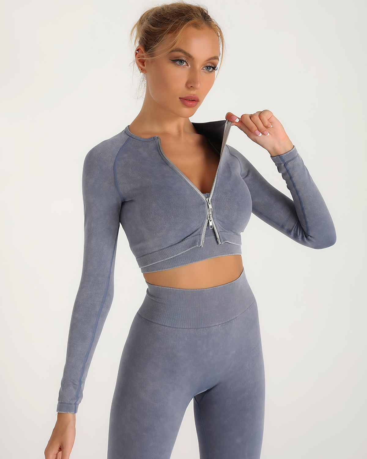 Narcisa Maglia Manica Lunga - Grigio